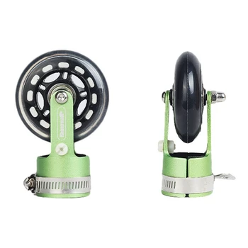 

Portable Folding Bike Auxiliary Roller Wheel Foldable Bicycle Assistor Booster Scroll Wheel Fold-up Cycling Accessories Parts