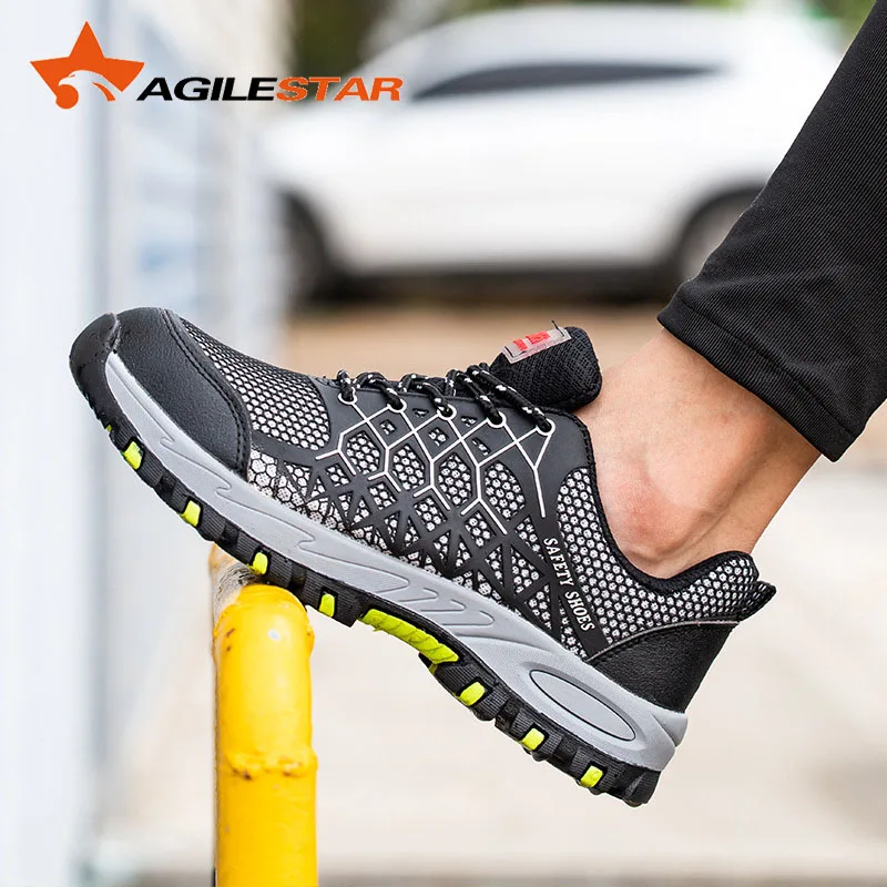 Спортивные кроссовки светильник Вес безопасная обувь Высокое качество