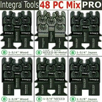 

48pcs/set Multifunction Renovator Saw Blade high carbon steel Wood Cutting Tools Woodworking machinery parts