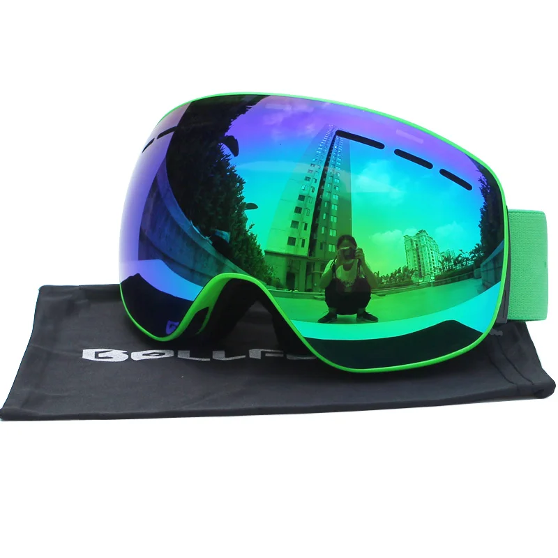 Ski Goggles with Magnetic Double Layers Lens Skiing Anti-fog UV400 Snowboard Goggles for Men Women Ski Glasses Eyewear 6