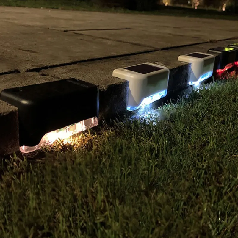 Новый настенный светильник на солнечной энергии белый теплый RGB светодиодный