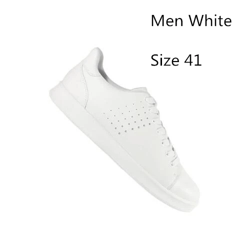 Men White 41 Xiaomi FreeTie кожаная обувь для скейтборда Удобная противоскользящая модная обувь для отдыха Xiaomi Mijia Smart Chip Прямая поставка - Цвет: Men White 41