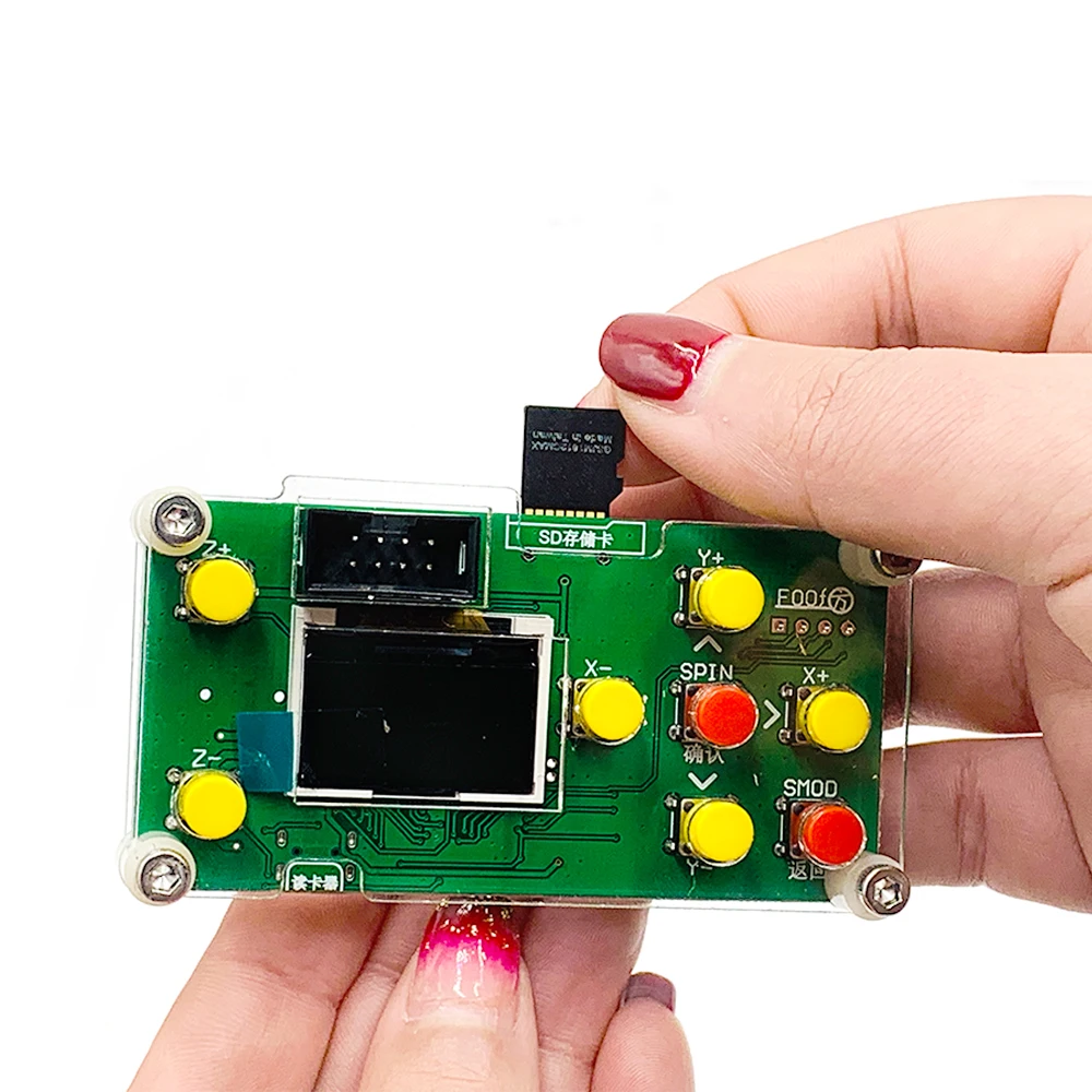 GRBL Offline desktop 1 inch 1.8 inch CNC Controller Board 3 Axis For LY 1610/2418/3018 PRO Engraving Machine Carving Milling