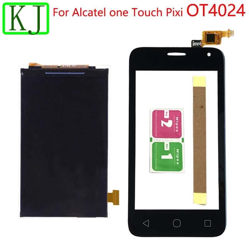 Сенсорный ЖК-экран для Alcatel one touch Pixi 4024 OT4024 4024D 4024X дисплей сенсорный экран дигитайзер сенсор ЖК-панель Стекло