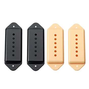 

2PCS Guitar Single Coil Dog Ear Style Pickup Covers Dogear for Electric Guitar Replacement Parts