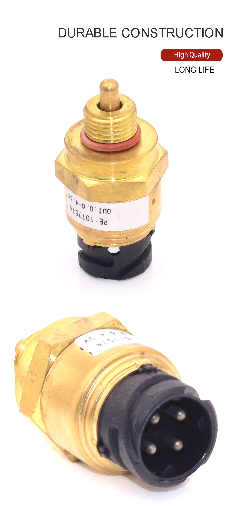 1077574 Oil Pressure Sensor Switch Trucks Parts For Volvo D12 D16 D7 D10 D9 Trucks FH FM NH FL VN VNL 1999-2001 2002-2004 2005 (7)