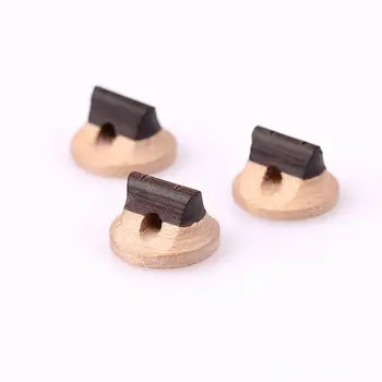 

Professional Ebony Wood Erhu Bridge String Instrument Parts Wooden Urheen Accessory Ebony Erhu Bridge