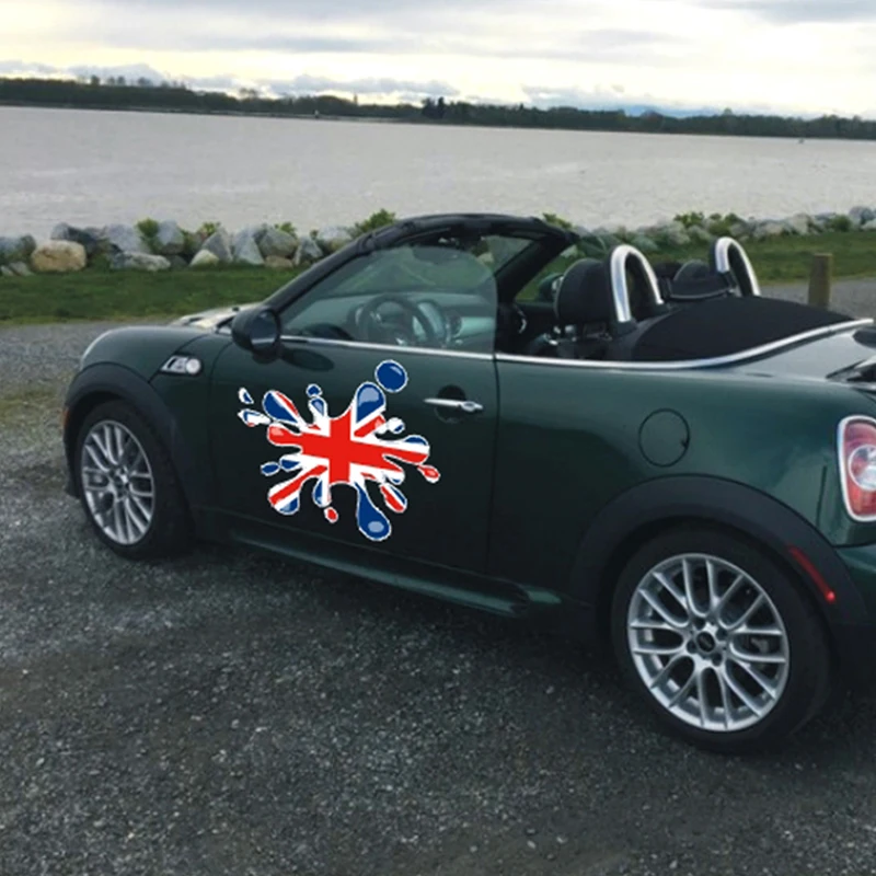 Наклейки Union Jack на боковые двери и крылья наклейки талию сделай сам Стайлинг для