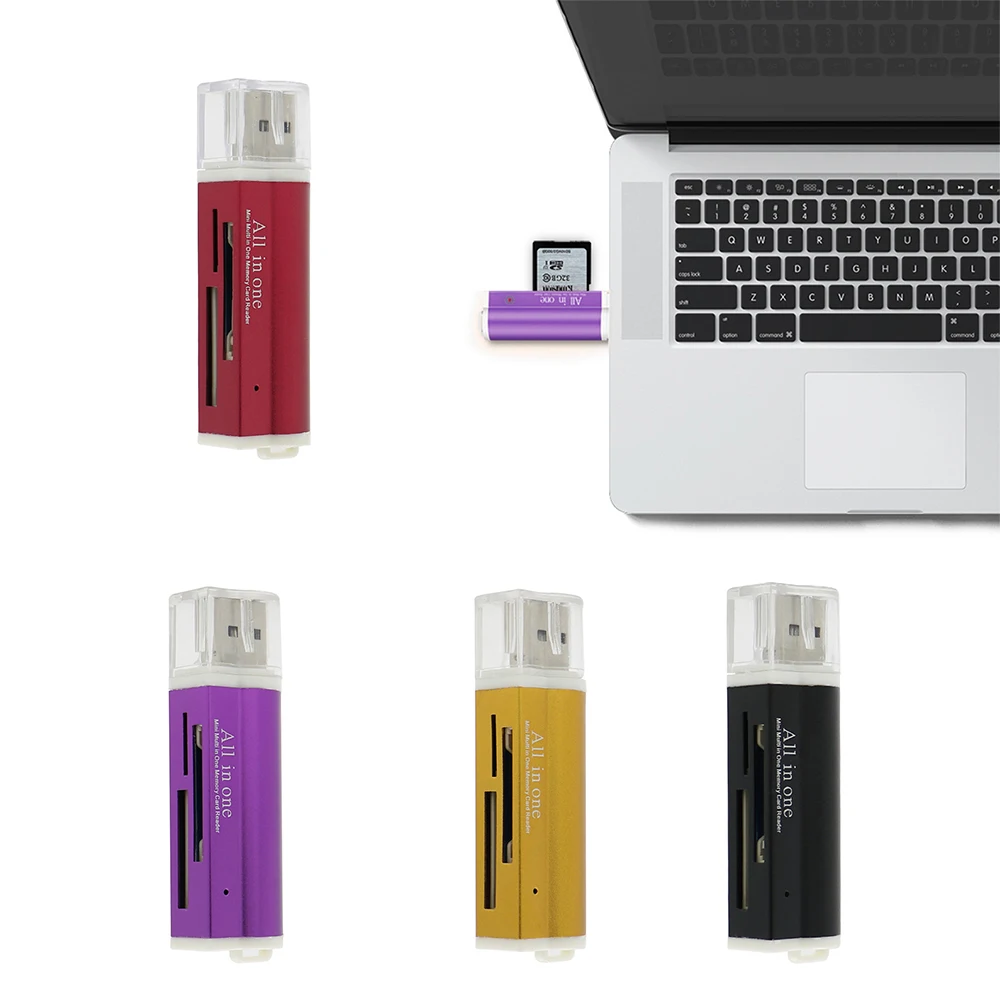 Устройство для чтения карт памяти 4 в 1 USB 2 0|duo|duo 2duo usb |