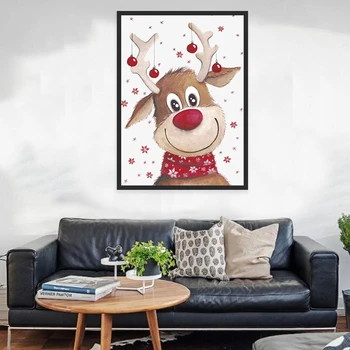 

Diamond Painting Christmas Landscape Embroidery Complete Kit Full Diy Cross Stitch Wall Decor Home Arts Craft