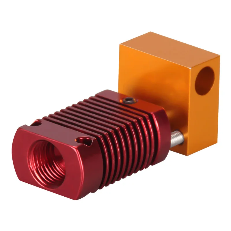 

RAMPS MK10 MK9 Heated Block Heat Sink Aluminum Alloy for CR-10 CR10S Ender3 Ender 3Pro Printers Extruder Cooling 3D Printer Part