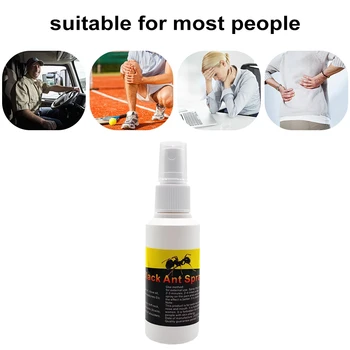 

Dropship Knee Joint Spray Black Ant Pain Relieving Patch Back Pain Medical Essential Oils Tiger Balm Medical Plasters Massage