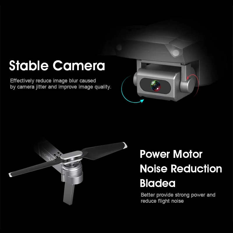 E68 WiFi FPV Foldable Profissional Drone with 4K Camera Optical Flow Wide Angle Aerial Video RC Quadcopter Aircraft Quadrocopter E68 WiFi FPV Foldable Profissional Drone with 4K Camera Optical Flow Wide Angle Aerial Video RC Quadcopter Aircraft Quadrocopter