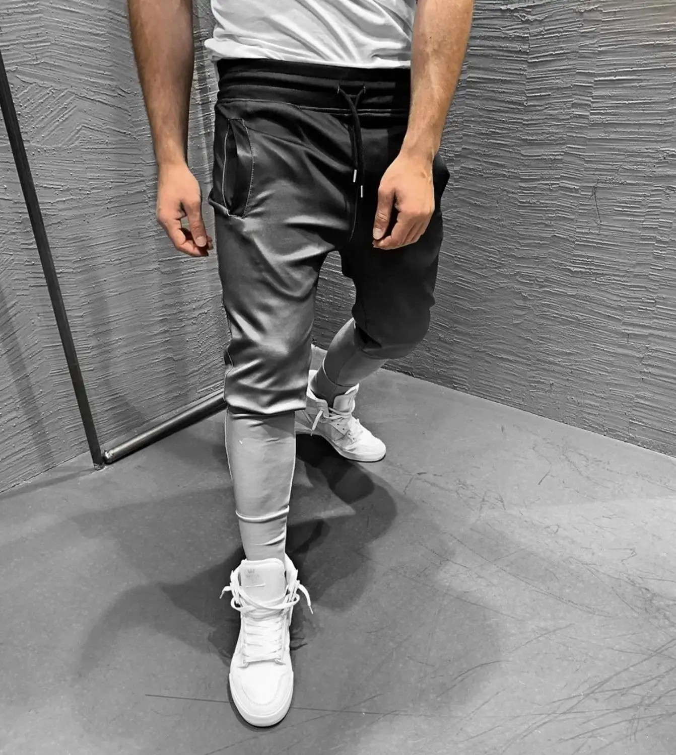 

New Gradient Autumn Gyms Men Joggers Sweatpants Men's Joggers Trousers Sporting Clothing The High Quality Bodybuilding Pants