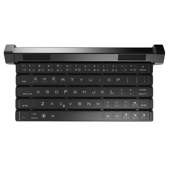 

Reel Bluetooth Keyboard with Bluetooth Stereo Stereo with Microphone Hands-Free Call Music Input, Portable Folding Mini