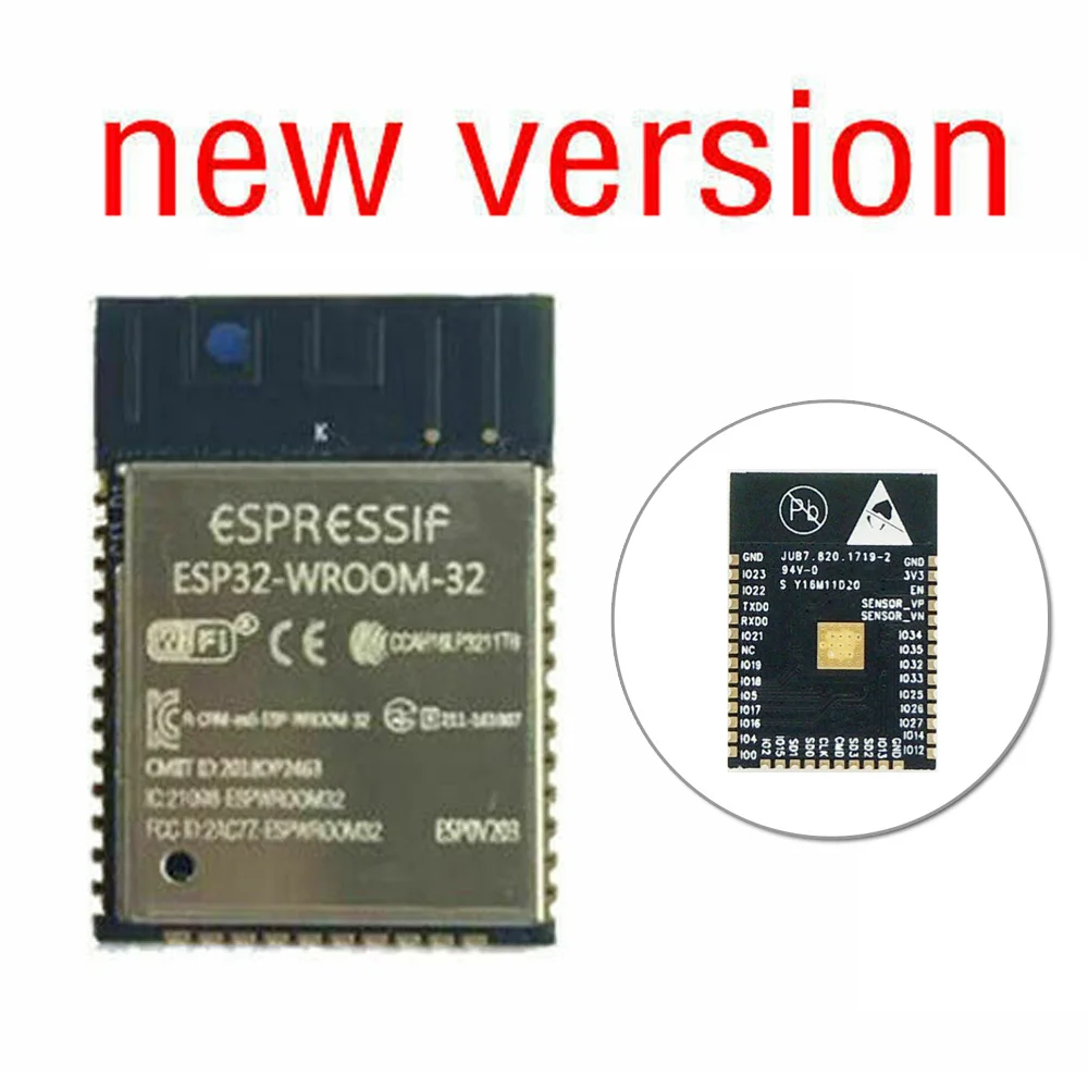 1х ESP-WROOM-32 ESP32 ESP-32 ESP8266 WiFi/WLAN+ модуль Bluetooth двухъядерный 240 МГц