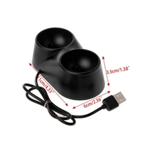 Двойная USB зарядная док-станция Подставка для PS4 playstation 4 VR PSVR контроллер AXYF