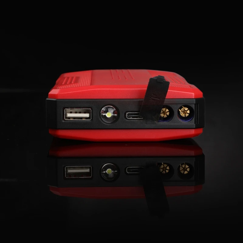 Car Starter Auto Emergency Booster Start Power Supply 12V Car Built-in Led Flashlight Indicator Battery Charger T3EF