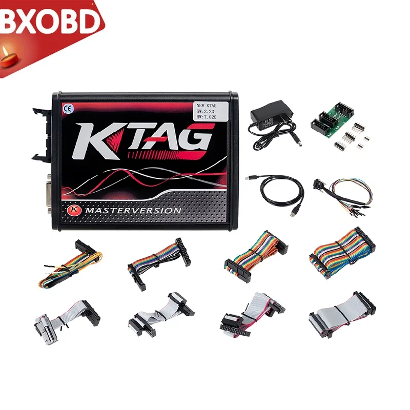 Kess Ktag онлайн Kess V2.25 EU Red Kess Master No Token Ktag Manager ECU программа Ktag