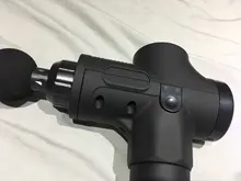 Pantalla LCD masaje arma profundo masajeador muscular dolor muscular cuerpo masaje de cuello ejercicio de relajación adelgazar la alivio del dolor