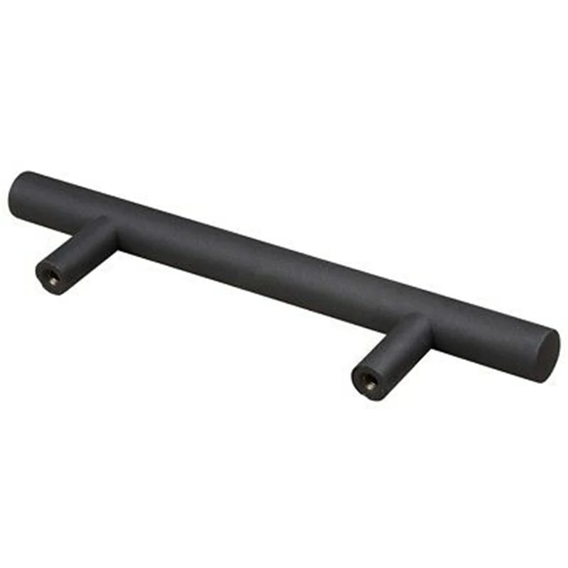 Hardware Sliding Barn Wooden Door Handle Set With Screw Pull And Push Cast Iron