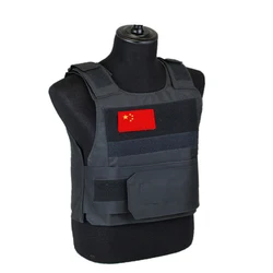 Gilet tactique de plein air pour hommes et femmes, gilet modulaire, respirant, pour l'entraînement, résistant aux coups de couteau, gilet de protection réglable pour le jeu 