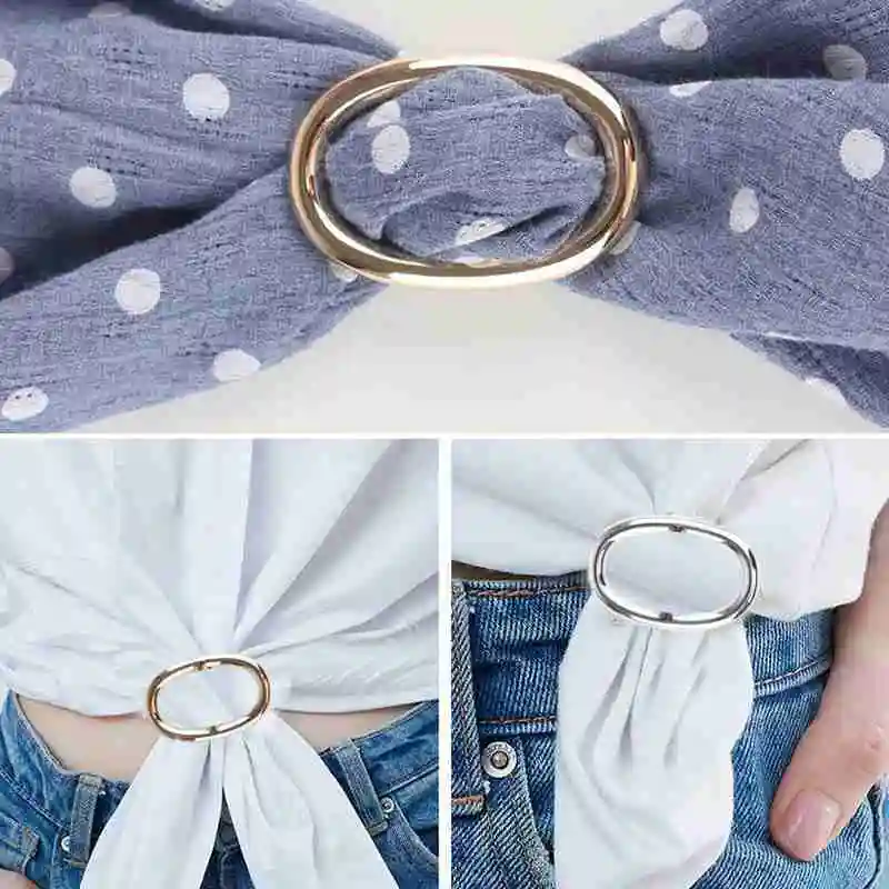 

1pc Dual-use Shawl Accessories For Women Girls Jewelry Gifts Scarf Buckle Wild Small Japanese Buckle Simple Scarf Buckle