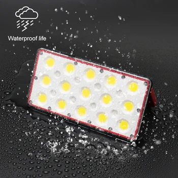 

Portable COB LED Wick Flashlight Rechargeable 5 Modes Emergency Work Light Work Light USB Charger Torch Hiking