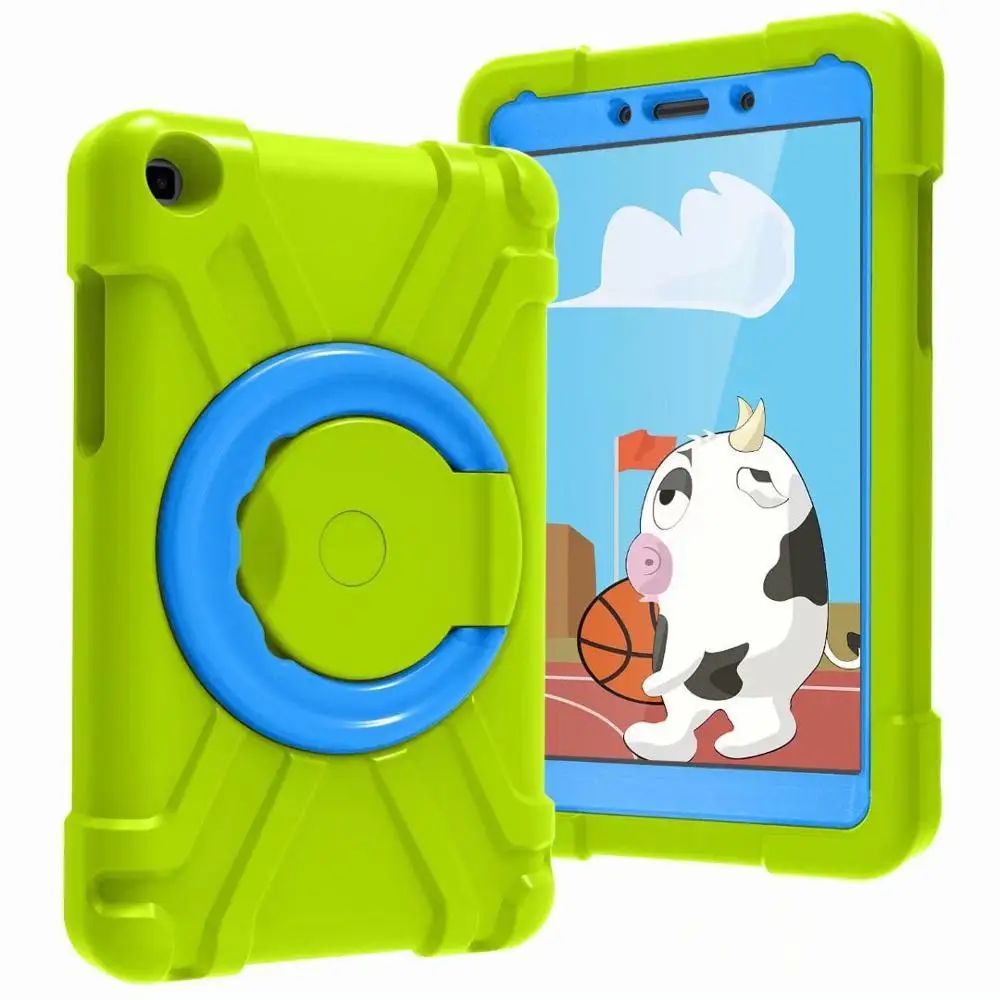

High Duty Coque for Samsung Tab A 8.0'' 2019 T290 T295 Kids Case Shockproof EVA 360 Stand Holder for Samsung T290 Children Cover