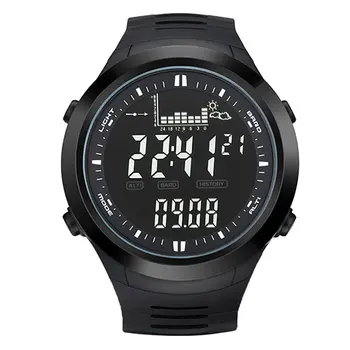 

Multifunctional Sports Watch Mountaineer Altitude Barometric Pressure Temperature Fishing Waterproof Wristwatch