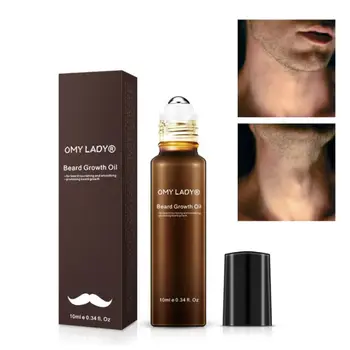 

10ml Natural Organic Men Beard Growth Oil Balm Wax Nourishing Smoothing Essence new
