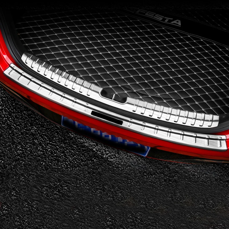 

1pc For HYUNDAI LA FESTA 2019 Rear Guard Plate Boot Guard Threshold Bar Decorate Protect