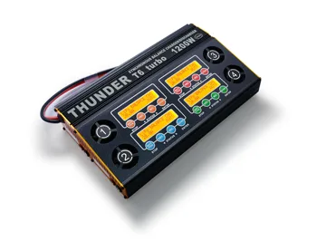 

HOTA THUNDER 1200W 4X300W 4X20A DC Smart Battery Charger Discharger For 1-10S Lipo Battery