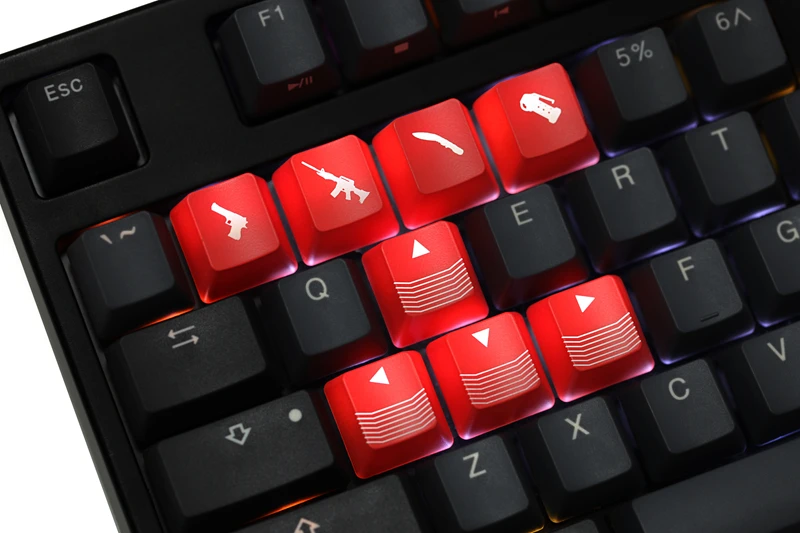 Новинка блестящие колпачки для ключей ABS игровая механическая клавиатура Cf Crossfire