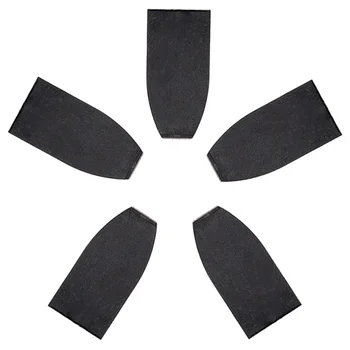 

NAOMI Violin 5 PCS Bass Bow Tips Plastic for Bass Black Bass Bow Tip Violin Family Parts Accessories