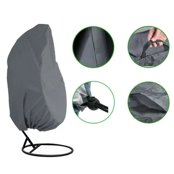 

Hanging Swing Chair Cover Waterproof Rattan Egg Seat Protector Garden Outdoor Water-proof, UV Protection, Dust-proof