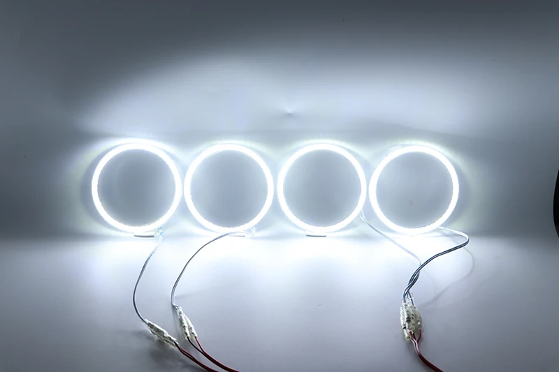 For MERCEDES BENZ GLK CLASS X204 2010 2011 2012 Ultra bright SMD white LED angel eyes halo ring kit daytime running light