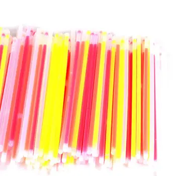 

Glow Sticks Bulk 300 Count - 8 inch Brand Premium Glow In The Dark Light Sticks - Makes Tons of Glow Necklaces and Glow Bracelet