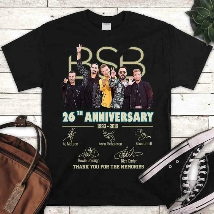 

26th Anniversary of BSB Backstreet Boys T-Shirt Gifts