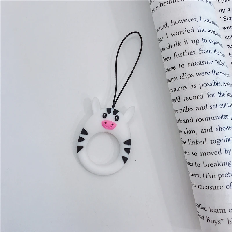 Мультипликационный нэтт schwein собрать силикон удобный шнурок schlussel кольцо lanyard anhanger кольцо seil geeignet мех alle handys