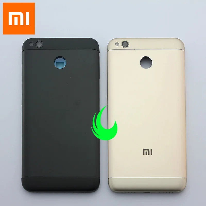 Новый оригинальный задняя Корпус для Xiaomi Redmi 4X Батарея крышка дверь w Мощность
