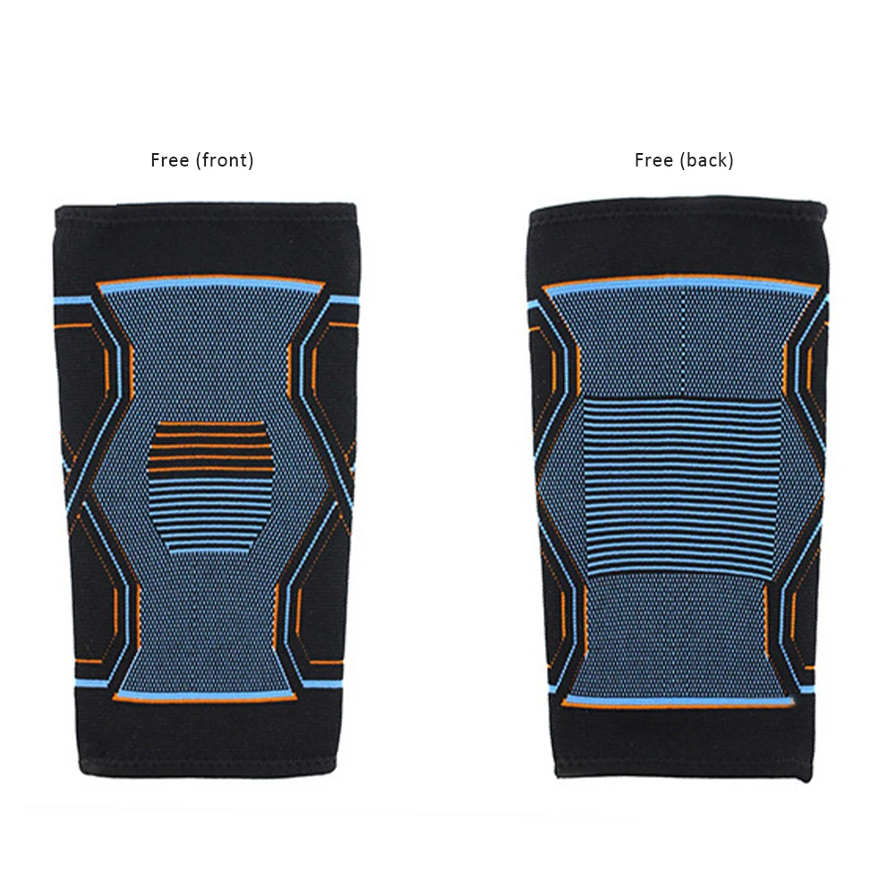 1PC Nylon Sports Knee Brace Support Men Women Volleyball Basketball Fitness Gym Bodybuilding Knitted Knee Pads Sleeve 2022