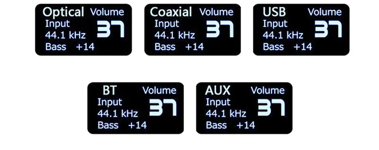 FX D802C PRO беспроводной Bluetooth вход USB/AUX/оптический/коаксиальный чистый цифровой аудио усилитель 24 бит/192 кГц 80 Вт+ 80 Вт OLED