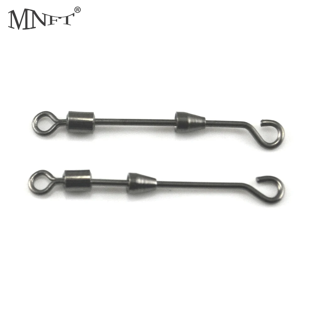 MNFT 20Pcs/Pack Large Supply Of Stainless Steel Quick Express Hook Pin Connector Sub-Line Fishing Gear | Спорт и развлечения