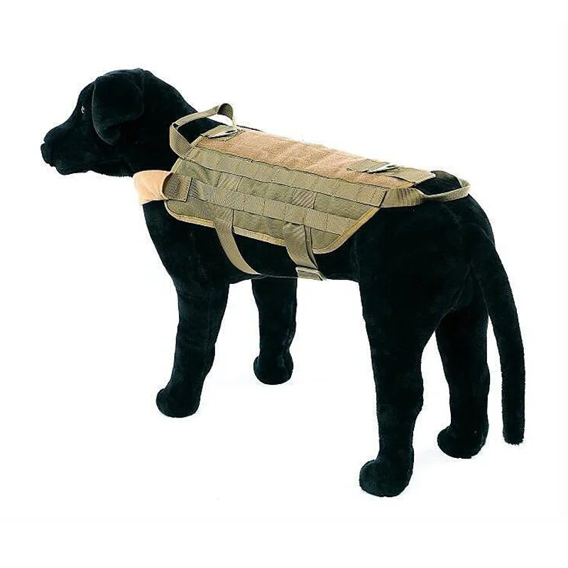 Nylon Waterproof Tactical Dog Vest Hunting Military Vest Pet Vest Military Police Training Vest Service Dog