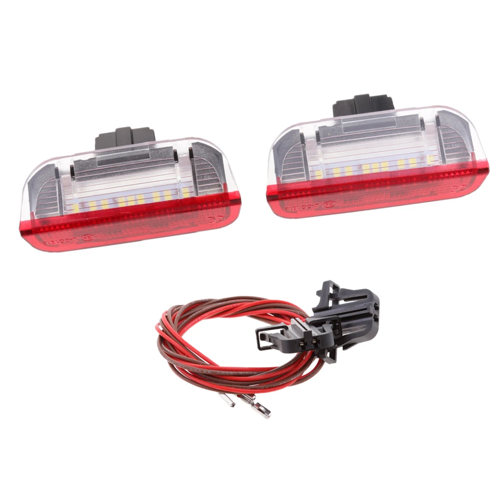 2 шт. 3528SMD светодиодный фонарь для боковой двери для VW Jetta Passat CC