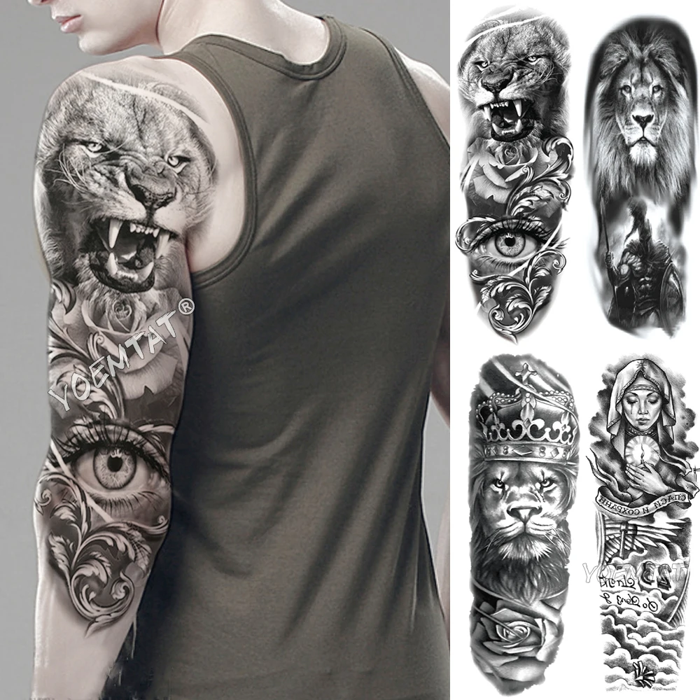 Premium Vector | Tattoo and t shirt design black and white hand drawn tiger  skull with rose and snake