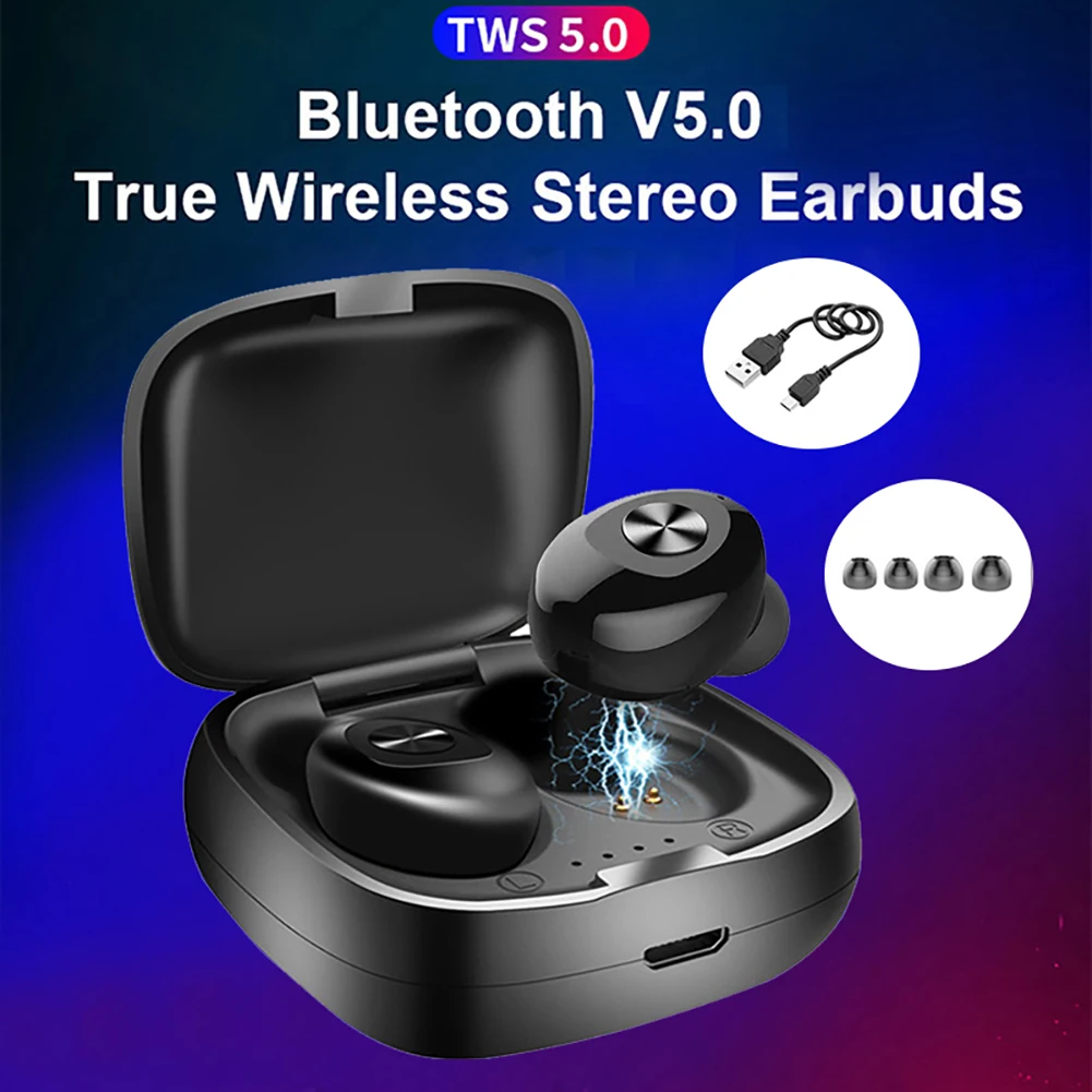 Bluetooth 5 0 Earphoness Stereo Wireless Earbuds HiFi Sound Sport Earphonesss Handsfree Gaming Headset With Mic