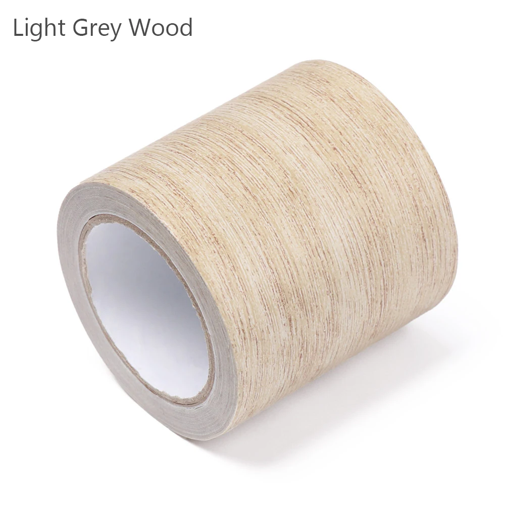 3 X15' Realistic Woodgrain Repair Tape Patch Wood Textured Furniture  Adhesive