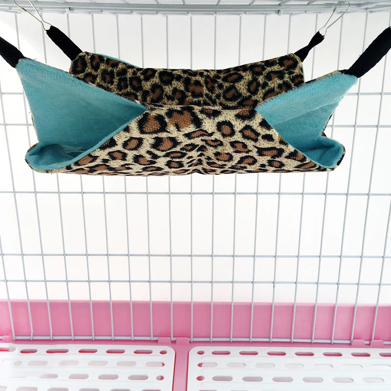 New Hot Pet Hammocks Hanging Bed Nest Double Layer Canvas Hammock Hamsters Chinchillas Ferrets Hammock SMD66